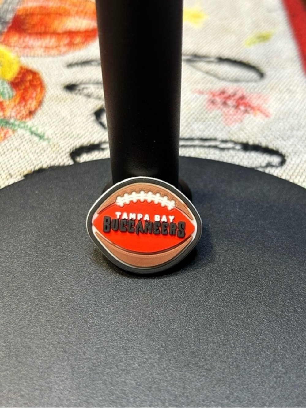 3/$8 Tampa Bay Buccaneers Football Croc Charm